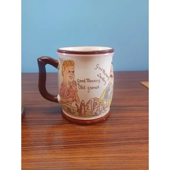 Vintage Master Of The House & Lady of the House, Good Morning Grouch & Darling” - Picture 4 of 9